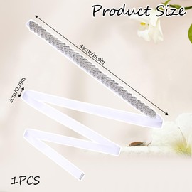 Psyqtsuary Handcrafted Bridal Rhinestone Wedding Belt, Crystal Chic Design Belt, Bling Crystal Wedding Dresses Belts for Women Bride Bridesmaid