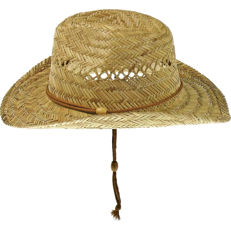 Harrys-Collection Men's Cowboy Hat Beige Natural - Beige - Natural