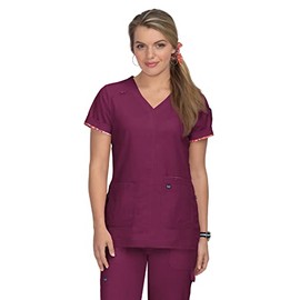 KOI Stretch 1043 Liv Top Wine 3XL