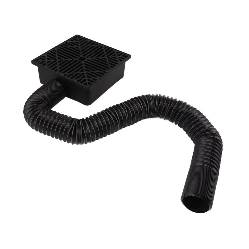 Gutter Downspout Extensions Catch Basin Low Profile Downspout Extender Flexible