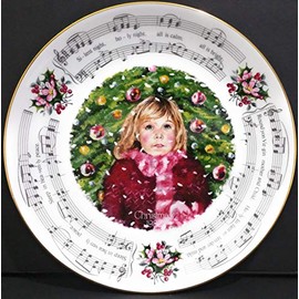 Royal Doulton Bone China Christmas Plate SILENT NIGHT - 1983