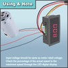 JYUDAUFU DC 6-30V Motor Speed Controller Digital Display LED 12V