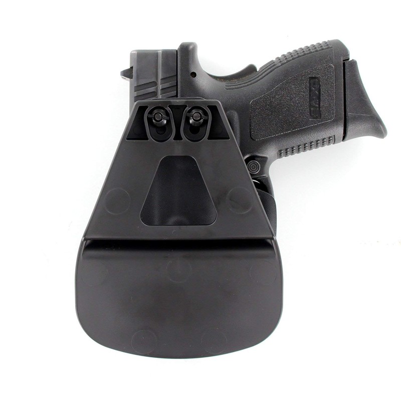 R&R Holsters Left Hand, Matte Black, OWB Paddle, for Walther
