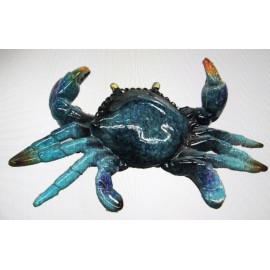 Unbranded Blue Crab free standing resin Figurine Sea Life Decor