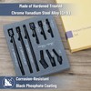 Bates- Impact Socket Adapter Set, 9 pcs, Rotatable Socket Adapter,