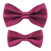 axy Father-son partner look bow tie, already tied, in various