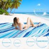 BYDOLL Waterproof Sandproof Beach Blanket Large Picnic Mat