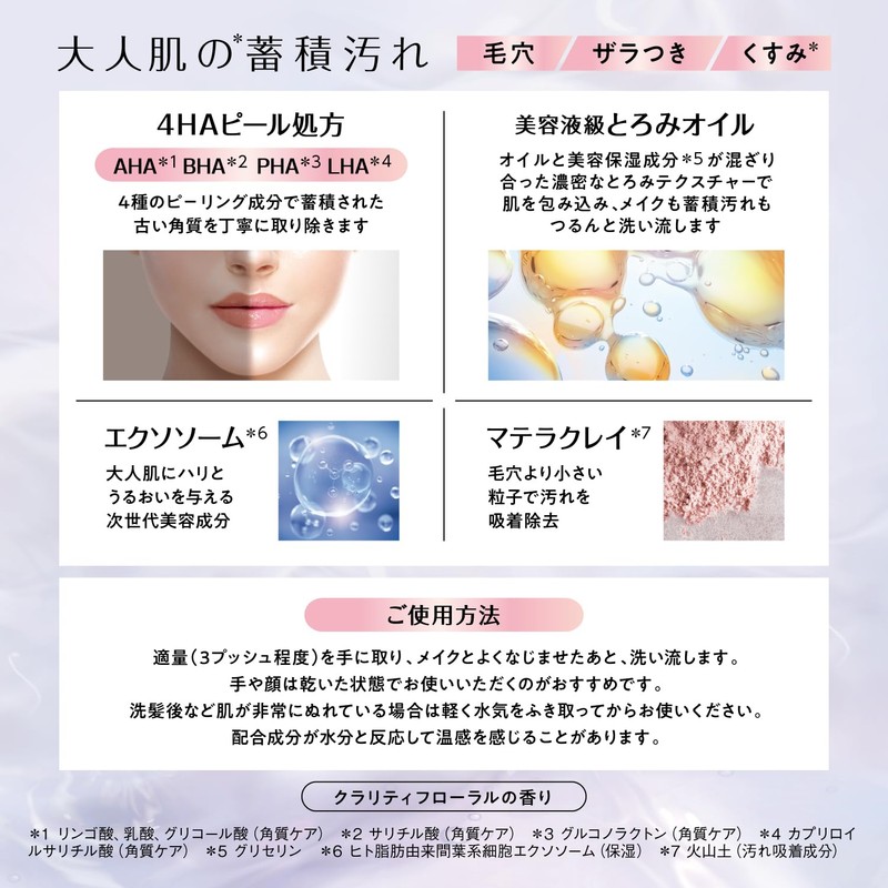 Cleansing Research EXO Cleansing Oil 145mL AHA/BHA/PHA/LHA No Double Cleanse