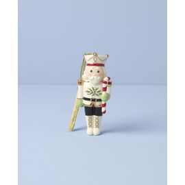Lenox 897138 Holiday Accent Nutcracker Ornament, Christmas, Decorations