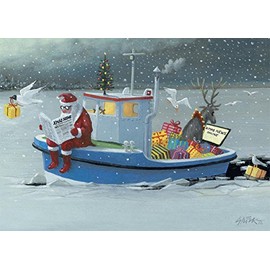 Postcard A6 • 26052 "Direction" by Inkognito • Artist: Gerhard Glück • Christmas