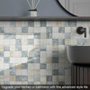 BeNice Kitchen Peel and Stick Tile Backsplash Bathroom Self Adhesive