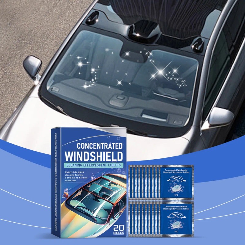 Tabletas Efervescentes Limpiaparabrisas Z Car Rain Pro 2001