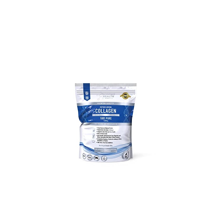 Hydrolysed Collagen Powder (Bovine) - High Protein Grass Fed Unflavoured
