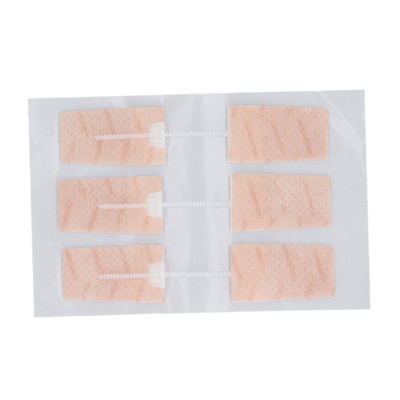 3 Pcs Wound Closure Strip Stitchless Self Adhesive Non Woven