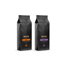 Abbotsford Road - Specialty Coffee Variety Pack, Espresso Gourmet Roasted Coffee Beans, Ideal for Cold Brew, Drip, Aeropress, Pour Over or Percolator, Includes Two 12oz Bags (Forza | Dolce, Whole Bean)