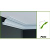 Grand Decor Stucco Moulding Ceiling Modern, PU Hard Foam, White,