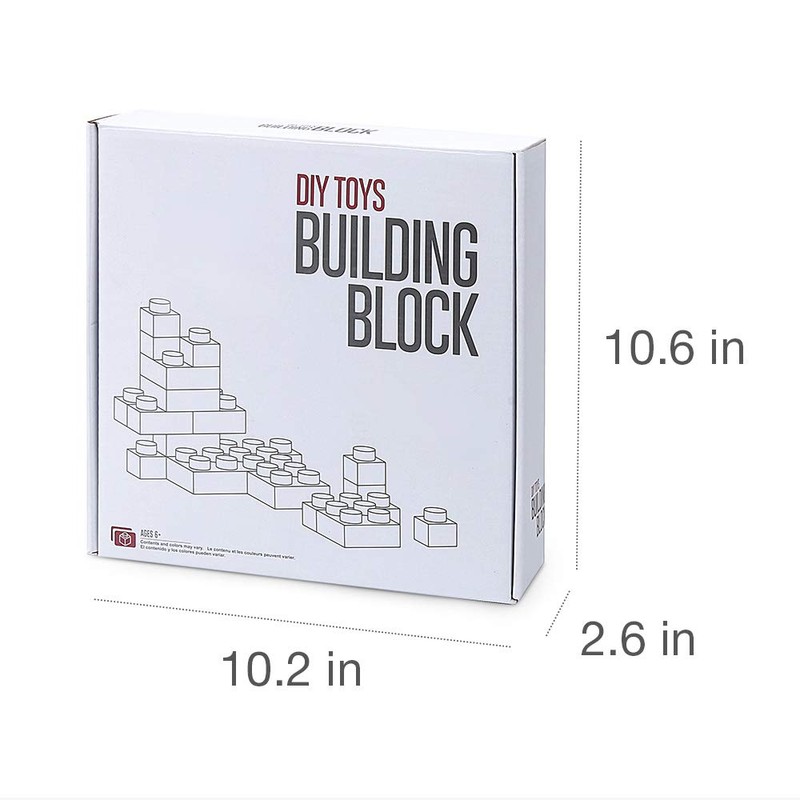 Lekebaby Classic 1500 Pieces Building Bricks Kit Basic Brick Set