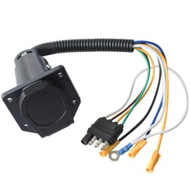 CARROFIX - Conector adaptador de cableado para remolque de 7 vías
