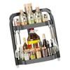 Wall Corner Storage Shelf 2 Tier Space Saving Versatile Durable