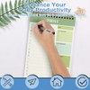 OFFCUP 2 Pack To Do List Notebook, Undated Daily Planner