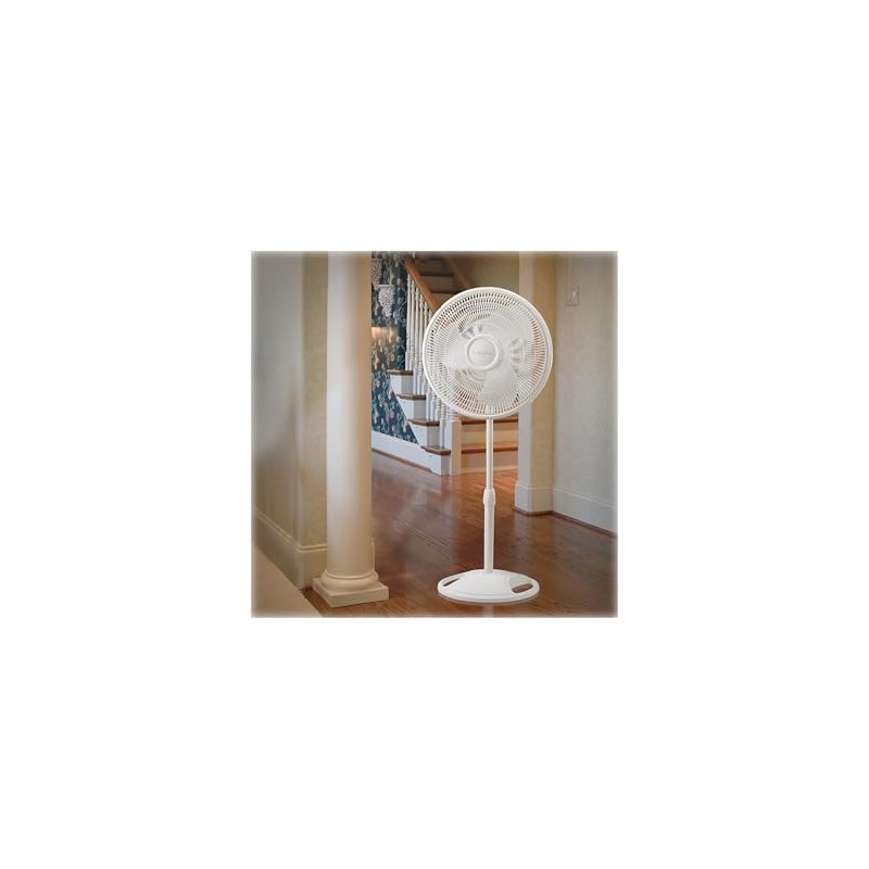 Lasko 2520 16 Inch 3-Speed Quiet Adjustable Tilting Wide-Area Oscillating