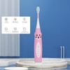 Kids Electric Toothbrush Sonic Smart Timer Cartoon Shape Soft IPX7