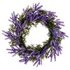 Vickerman 16" Purple Artificial Lavender Wreath.