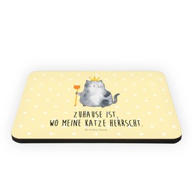 Mr. & Mrs. Panda Magnet Cat King Gift, Souvenir Magnet, Housewarming, Rent, Cat Decoration, Note Magnet, Cat Friend, Crown, Queen