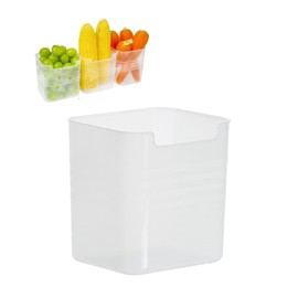 YALiya Pack of 3 Fridge Organiser, Fridge Side Door, Fridge Organiser Box, Fridge Organiser