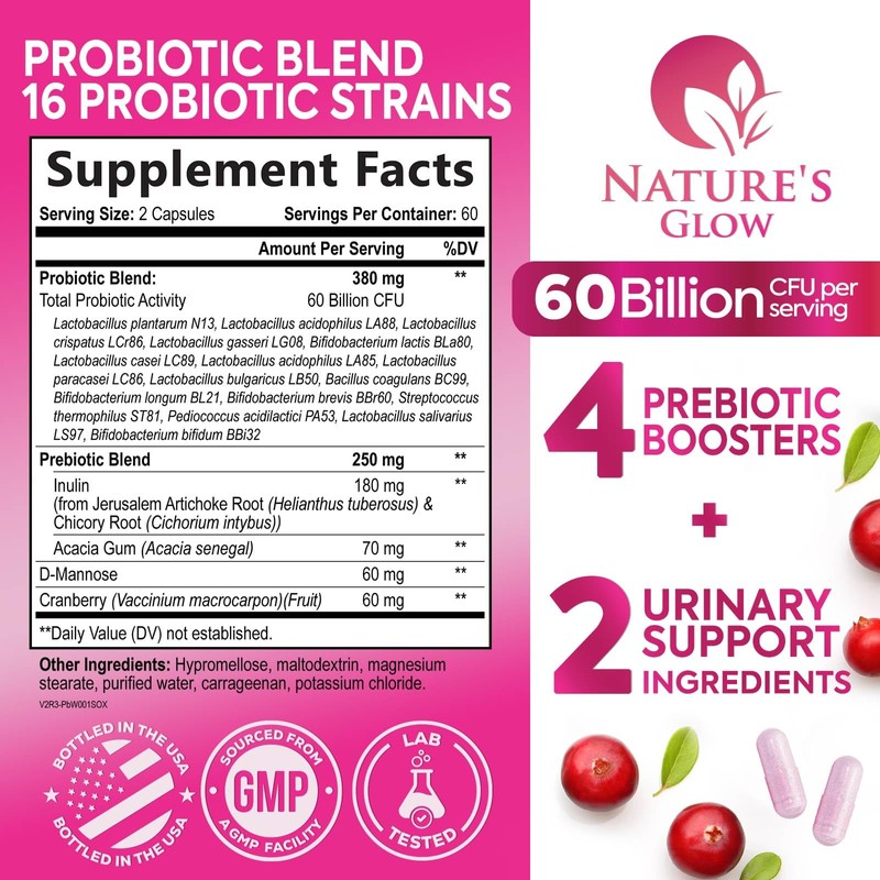 Probiotics For Women 50 Billion CFU - Women's Probiotic For