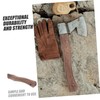 TEHAUX Replacement Handle for Camp Axe Durable Carbonized Acutissima Hatchet