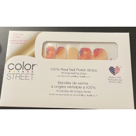 Color Street Nail Polish Strips Poppy That Flowers Summer Spring