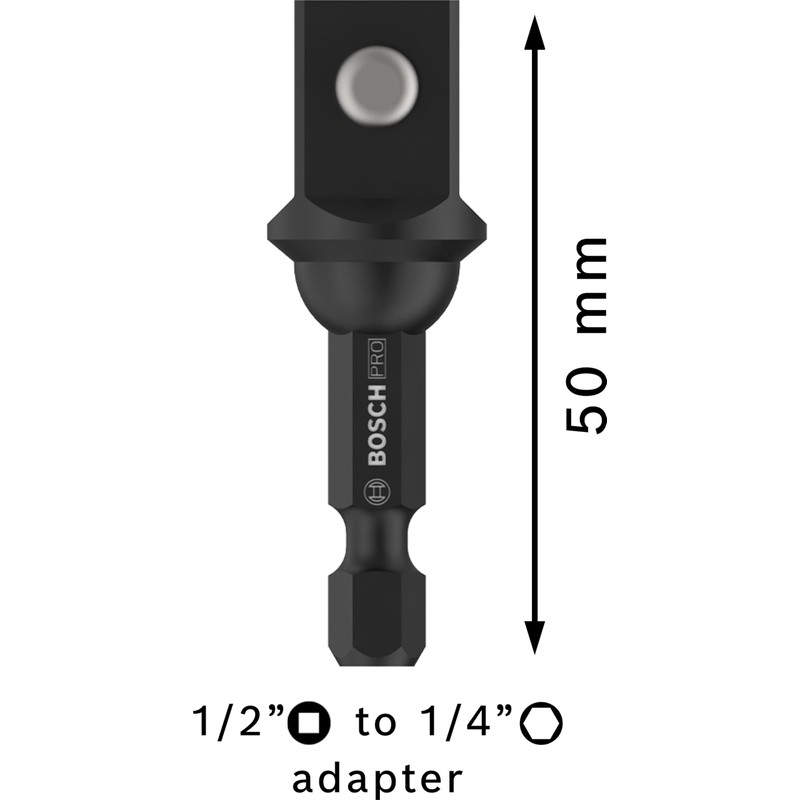 Bosch 1 x Pro Socket Adapter with Ball Connection (144