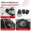 JAVIK Ignition Key Switch Compatible with Polaris Snowmobile 1991-1999 400
