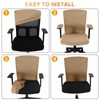 Tallew 4 Pcs Office Chair Covers Set Computer Universal Protective