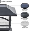 Davinci Lighting Premium Solar Outdoor Post Cap Lights - 4x4