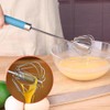 2 Pack Hand Egg Whisk Beater, Stainless Steel Mini Hand