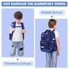 VASCHY Kids Backpack Girls Boys Cute 16 Inch Primary School