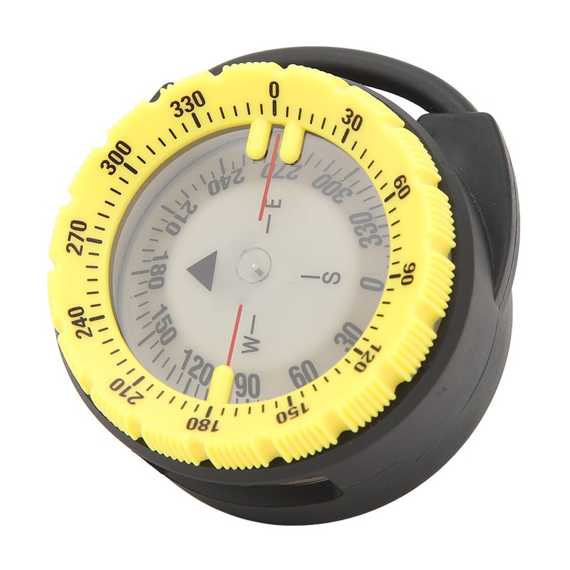 50M Underwater Diving Compass Luminous Magnetic Waterproof Pipe Clamp Diving