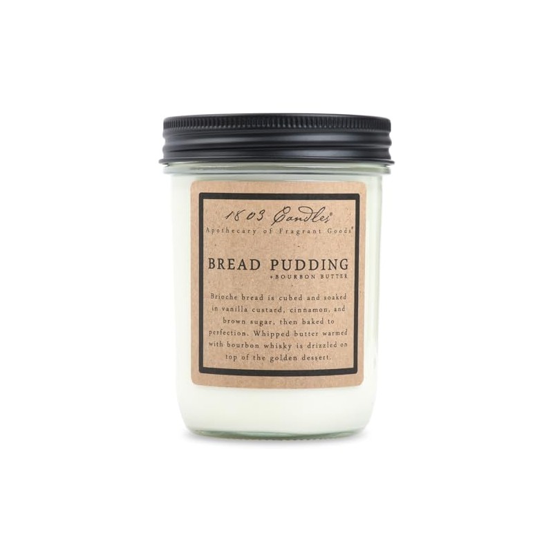 1803 Candles - 14 oz. Jar Soy Candles - (Bread