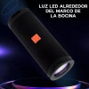 Maíz Bocina Bluetooth Radio Fm Portatil Recargable Usb Luz Led