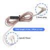 Create idea C Pin 3.5mm Earphone Replacement Cable with Microphone