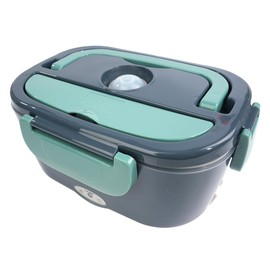 Namvo Electric Lunch Box 3 in 1 Food Warmer Insulator 1.5L Removable Food Grade Stainless Steel Container Portable Suitable for Office School Home 220V