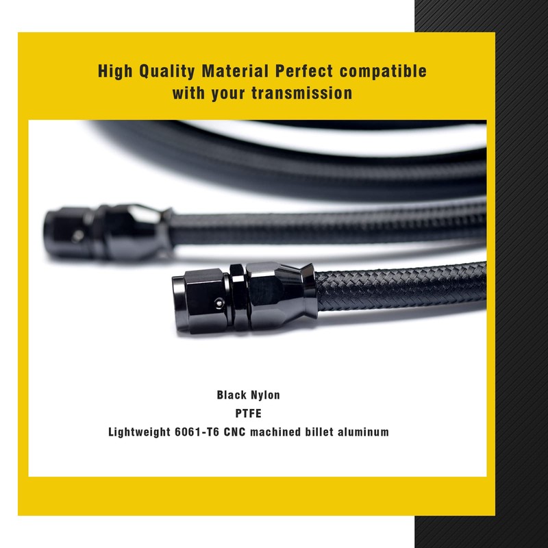 6AN transmission cooler lines Compatible with 4L60 700R4 TH350 TH400