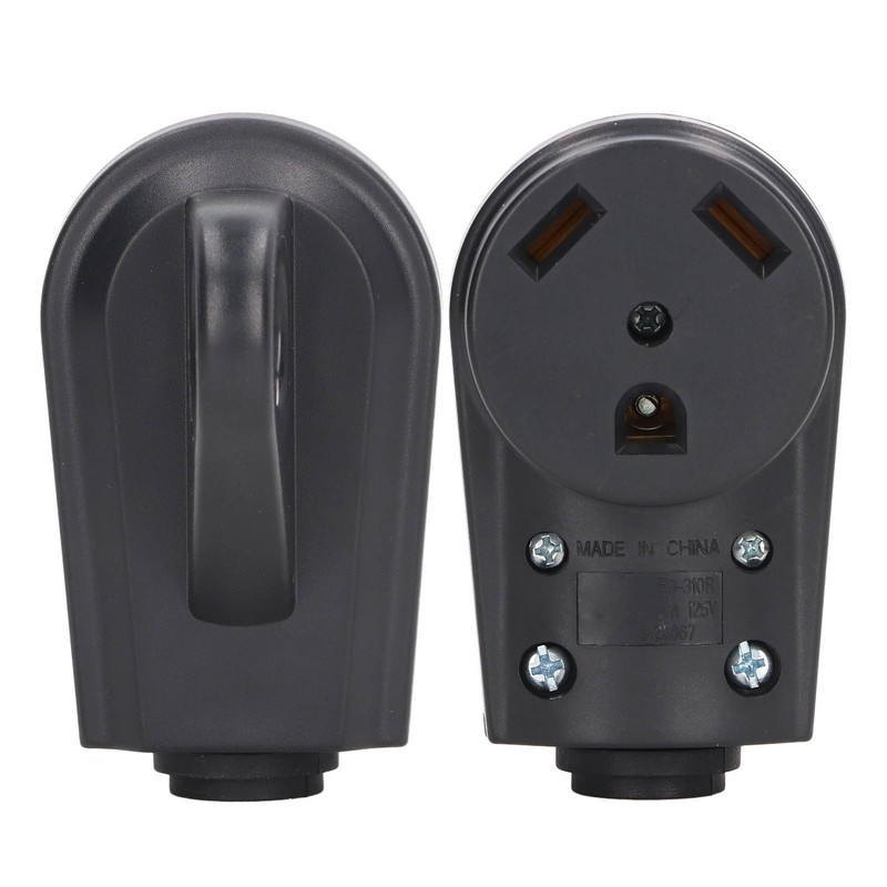 RV Female Plug 30 AMP Good Conductivity Stable Structure RV