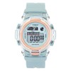 [Co.] J-Axis CF2C0009 7 Color Digital Ladies Watch Blue, blue