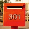 3.9 Inch House Numbers- ABS Engineering Plastics - 1 Pc