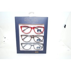 Rachel RACHEL ROY Reading Glasses + 2.50 3 Piece Set New