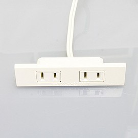 NOATEK NC - 1506 NC-1506 Furniture Outlet Outlet White VFF Cord 6.6 ft (2 m) Screw Type Up to 1500 W