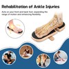 Ankle Balance Board - Premium Solid Birchwood Foot Strengthener for